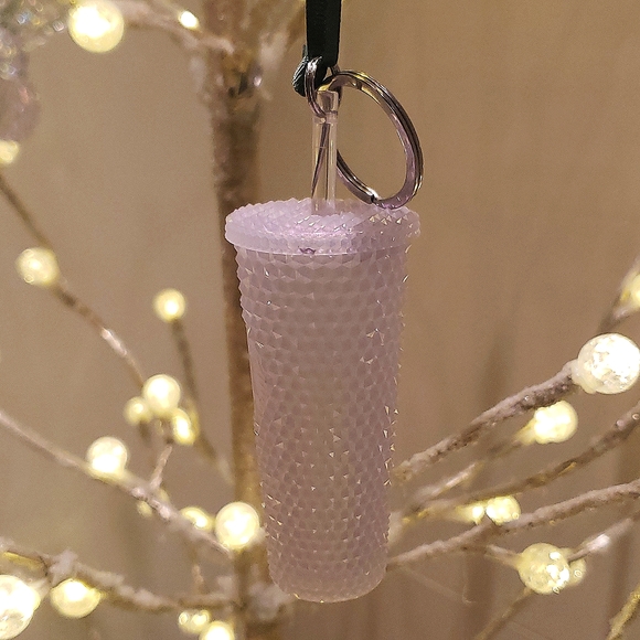 Starbucks 2021 Holiday Icy Bling cold cup ornament - Picture 2 of 5